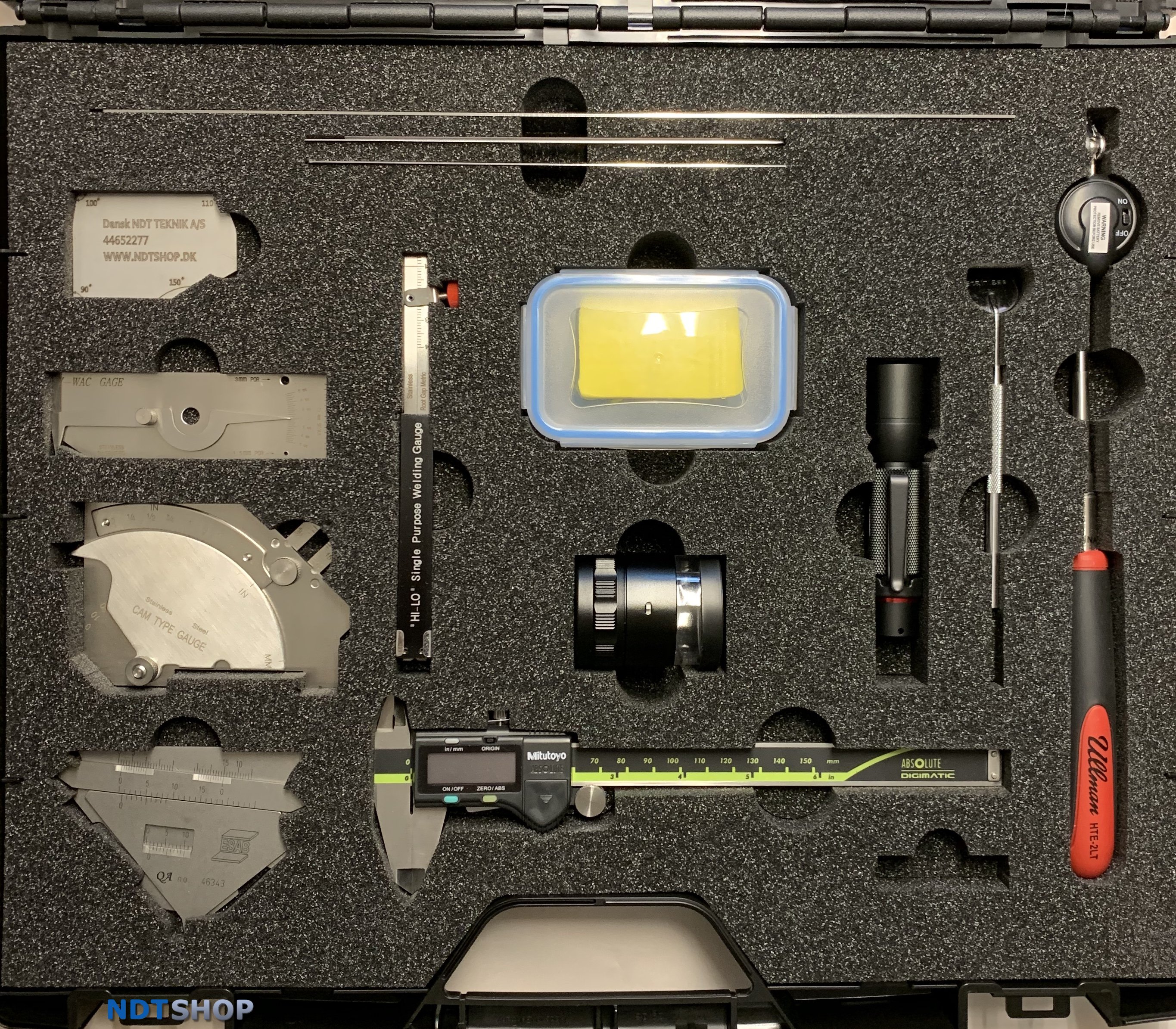 Extended weld inspection kit Weld Measuring Gauges