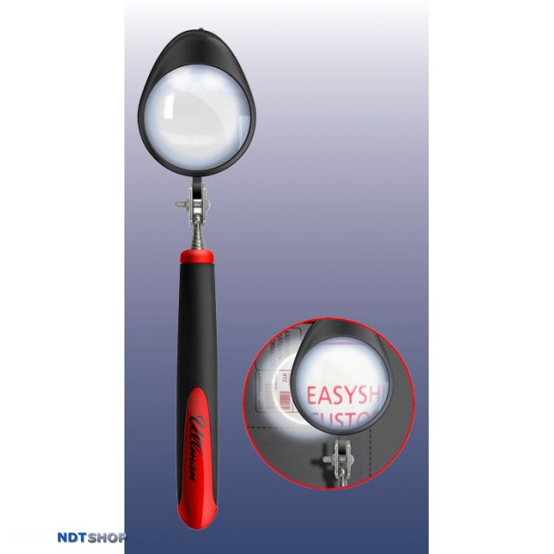 Inspection magnifying glass w/ LED Visual (VT)